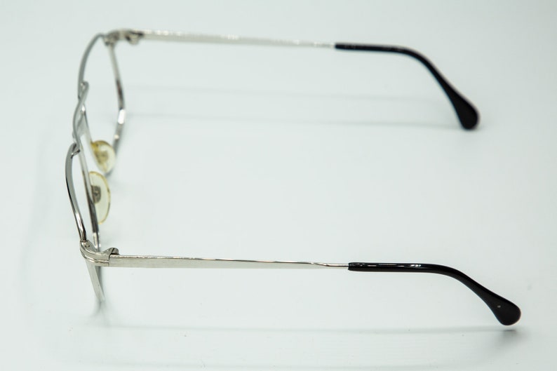 Marwitz 1970s Vintage Eyeglasses Squared Silver Metal - Etsy
