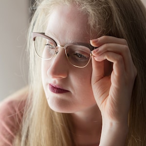 Viennaline 1950s eyeglasses vintage women&#39;s browline