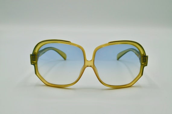 Dior women's vintage sunglasses 1980s round color… - image 2