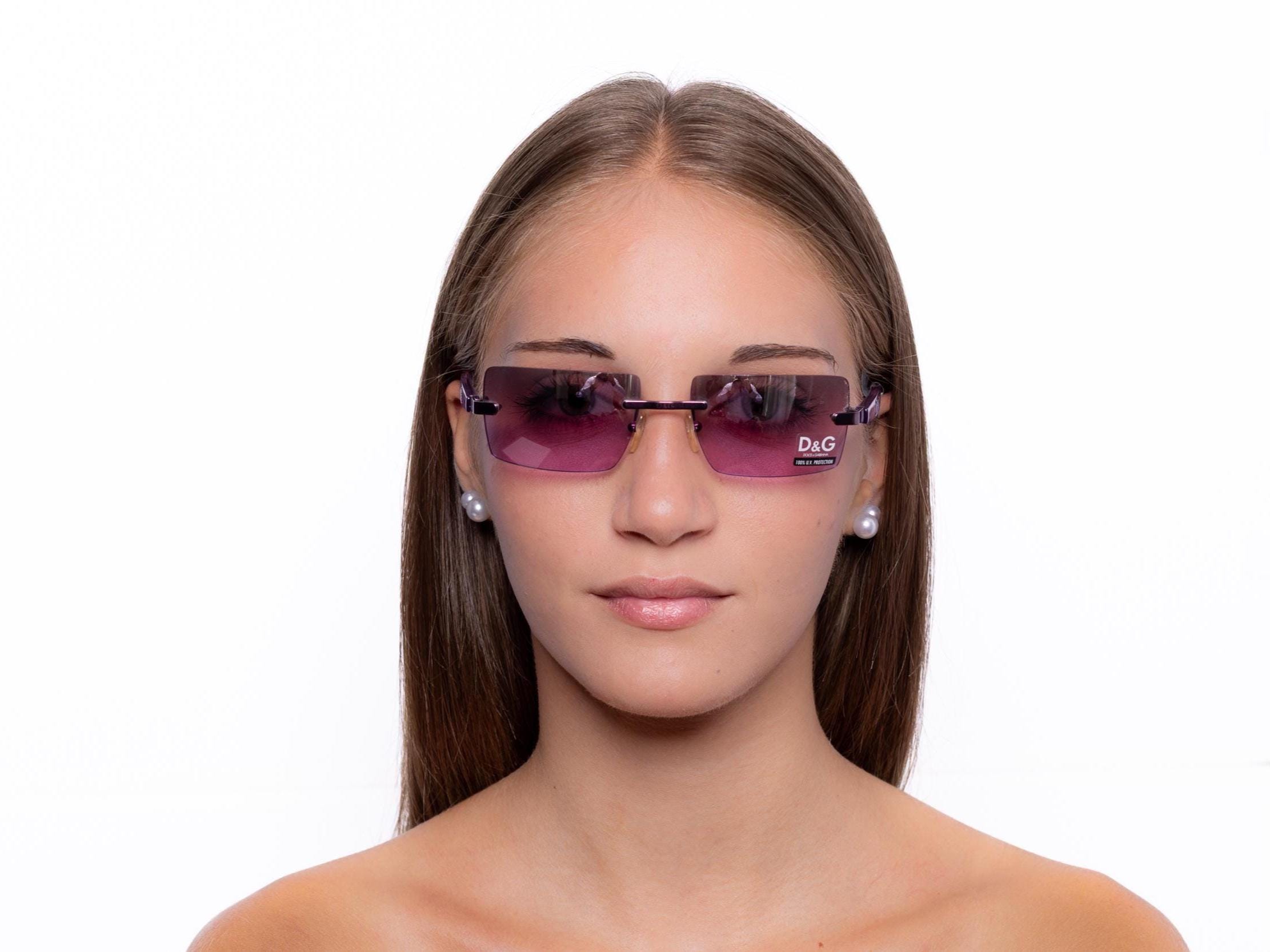 Dolce & Gabbana Rimless - Etsy