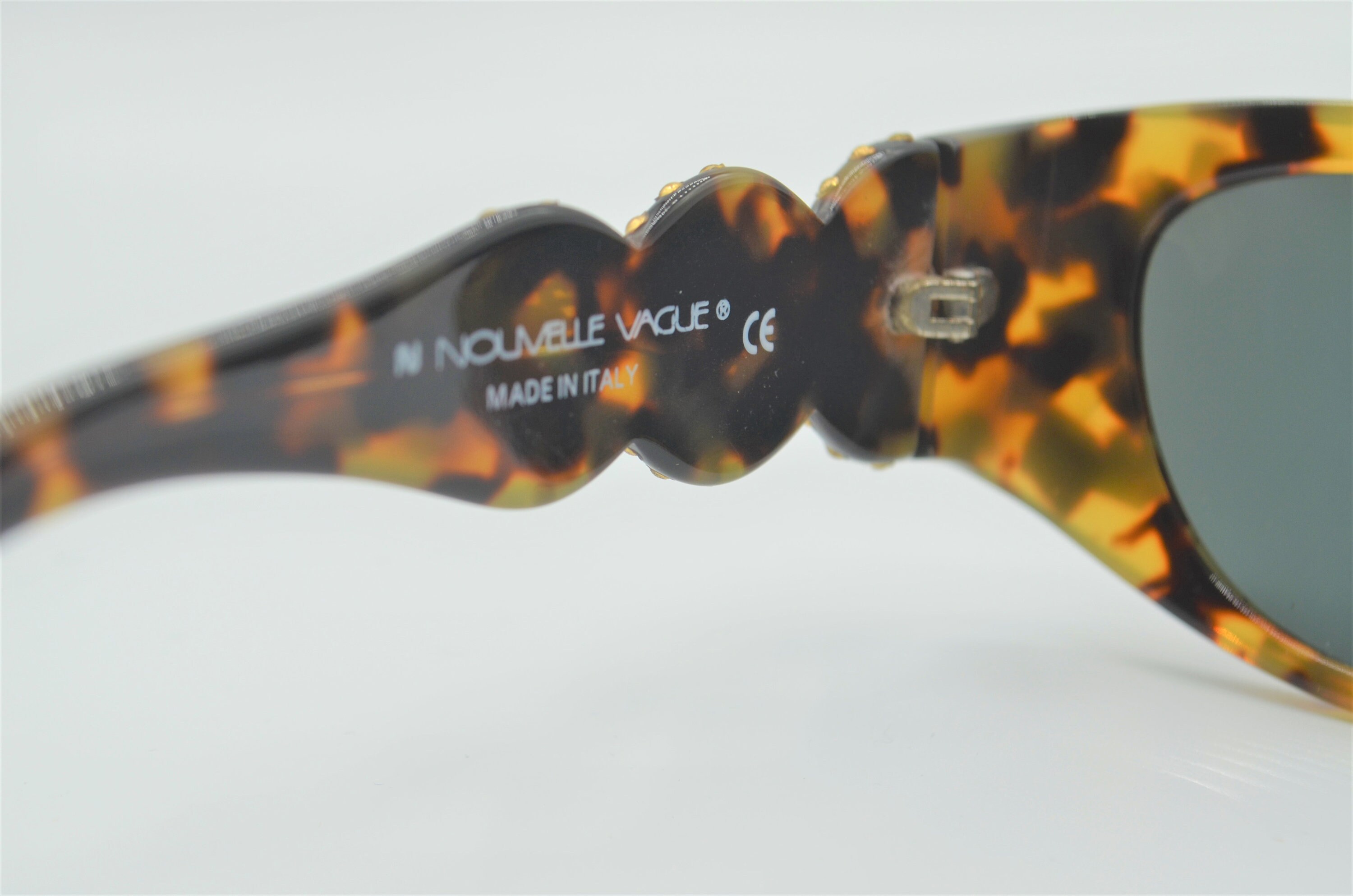 Vintage Nouvelle Vague Sasha Tortoise Cat Eye Glasses Sunglasses - Frames Only Tortoise Women Cat Eye Vintage Sunglasses for sale | eBay main image 4