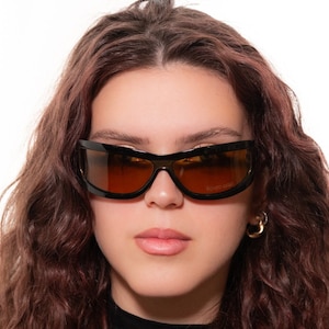 Y2K wrap sunglasses oval, ROMEO GIGLI