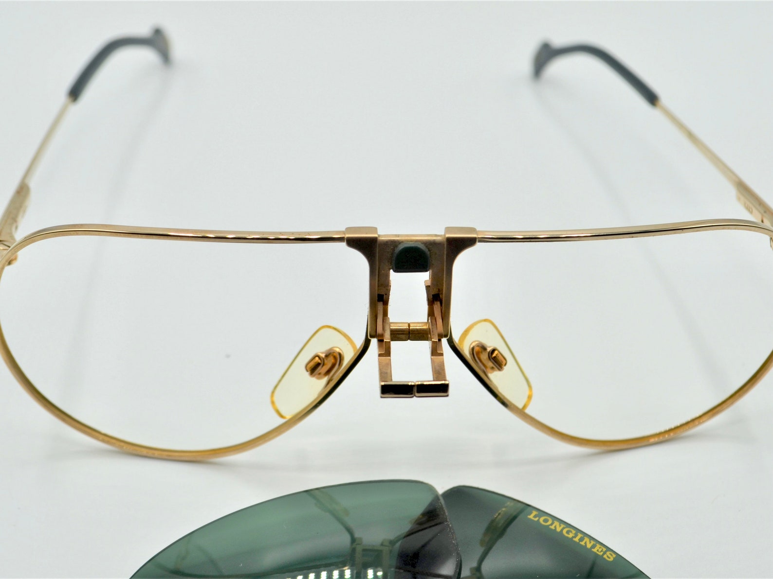 80s Aviator Vintage Men's Sunglasses Longines Iconic Gold Etsy — free download