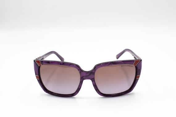 2000s DOLCE & GABBANA 4077 Sunglasses Squared Purple - Etsy