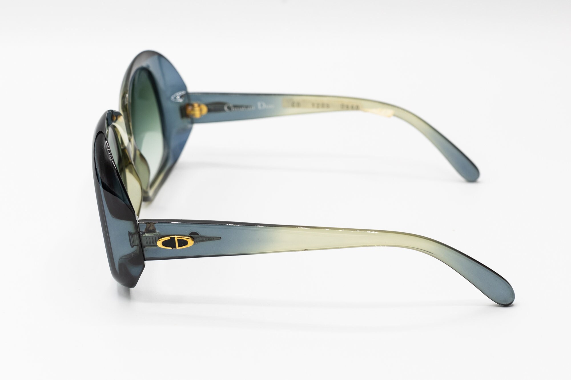 1980s DIOR 1205 Vintage Oversized Sunglasses Round - Etsy