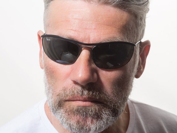 Ray Ban 90s Sunglasses 3119 Vintage Oval Matte Black Metal Etsy Uk Ray Ban 90s Sunglasses 3119 Vintage Oval Matte Black Metal Etsy Uk