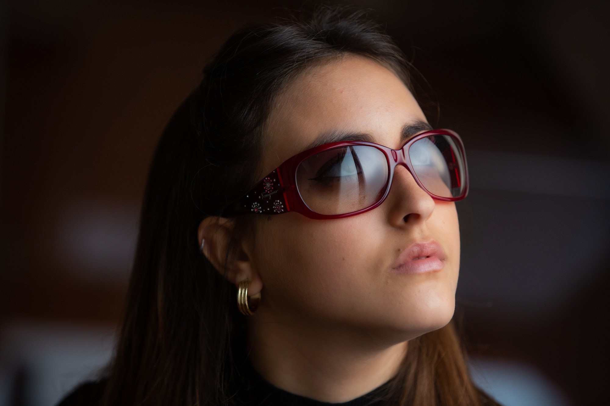 2000s Women Sunglasses Ferragamo Bordeaux 2119b - Etsy