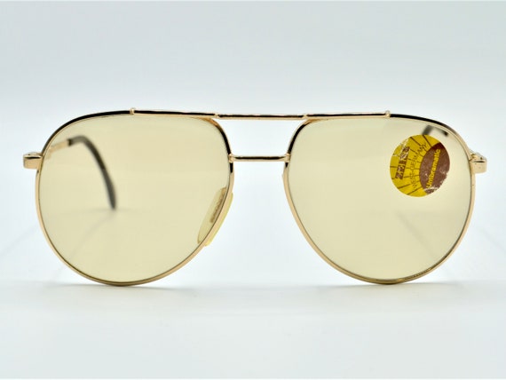 Marwitz 80s Vintage Aviator Sunglasses Gold Metal Mod. 2021 - Etsy