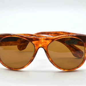 Persol Ratti ANDREA vintage sunglasses 1980s tortoise with original case