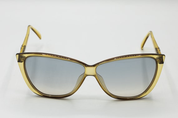 80s VIENNALINE vintage cat eye sunglasses oversiz… - image 2