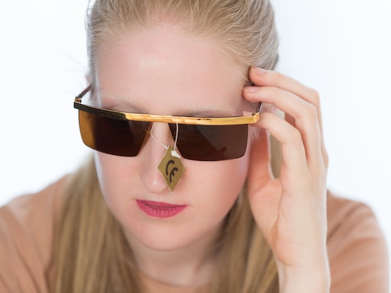 Versace half frame sunglasses s-l400.jpg main image 2
