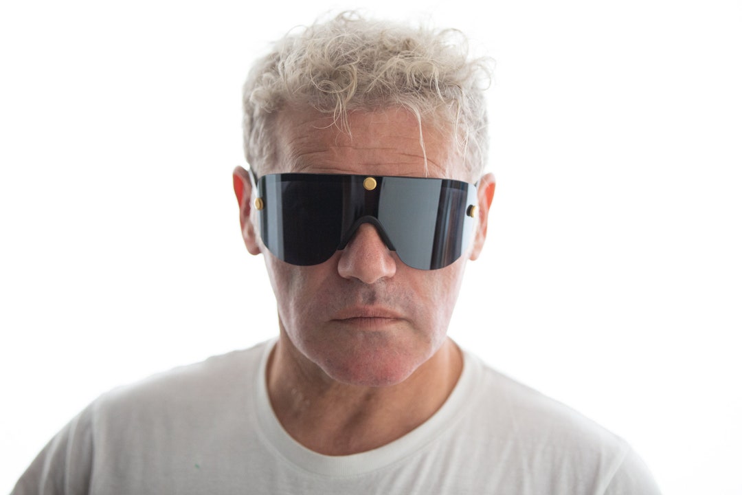 80s Vintage Rimless Shield Sunglasses Oversized Iconic KRIZIA K29 - Etsy