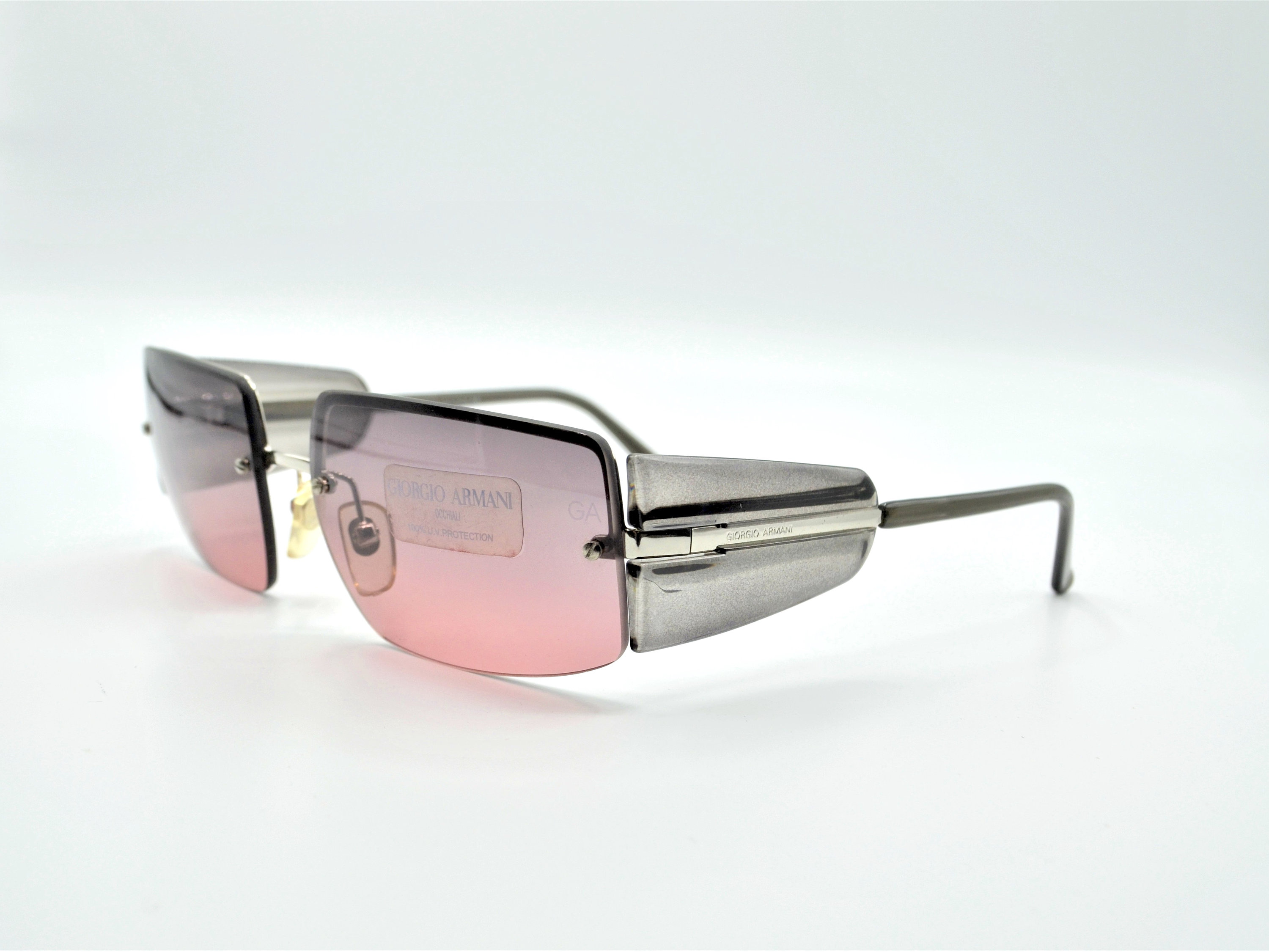Giorgio Armani : 80s〜90s Sunglasses 90s Vintage Sunglasses Armani Squared 1525 - Etsy