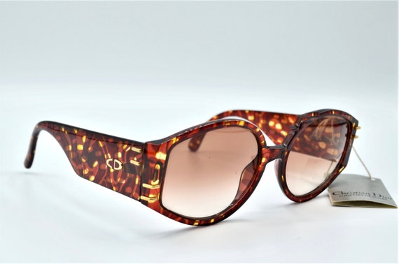 Dior 2603 colorful wide temples vintage sunglasse… - image 2