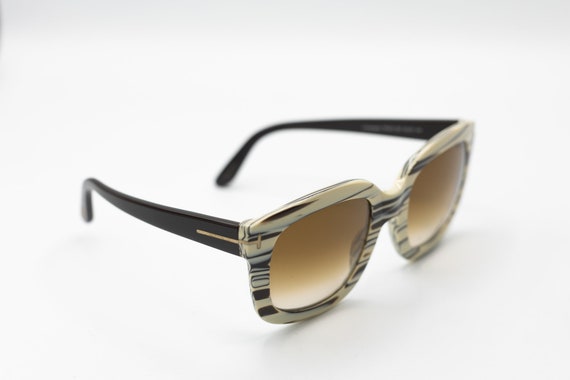 2000s TOM FORD squared sunglasses beige CRISTOPHE… - image 8