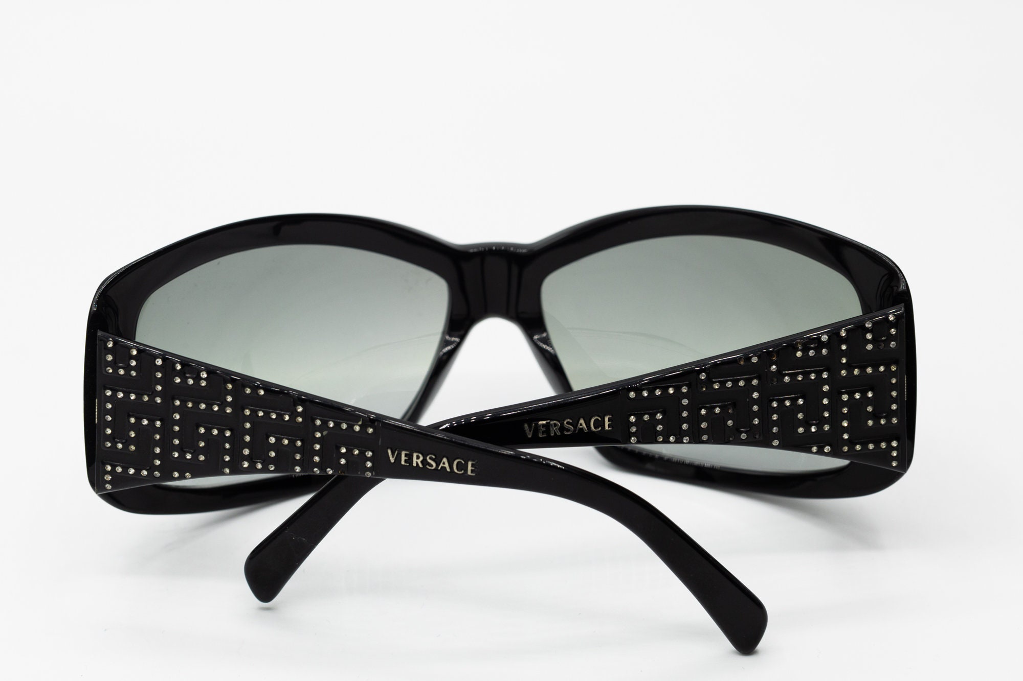 小物 VERSACE Square Wrap Sunglasses Black Amazon.com: Versace VE2054 100187 41MM Gunmetal/Grey Wrap