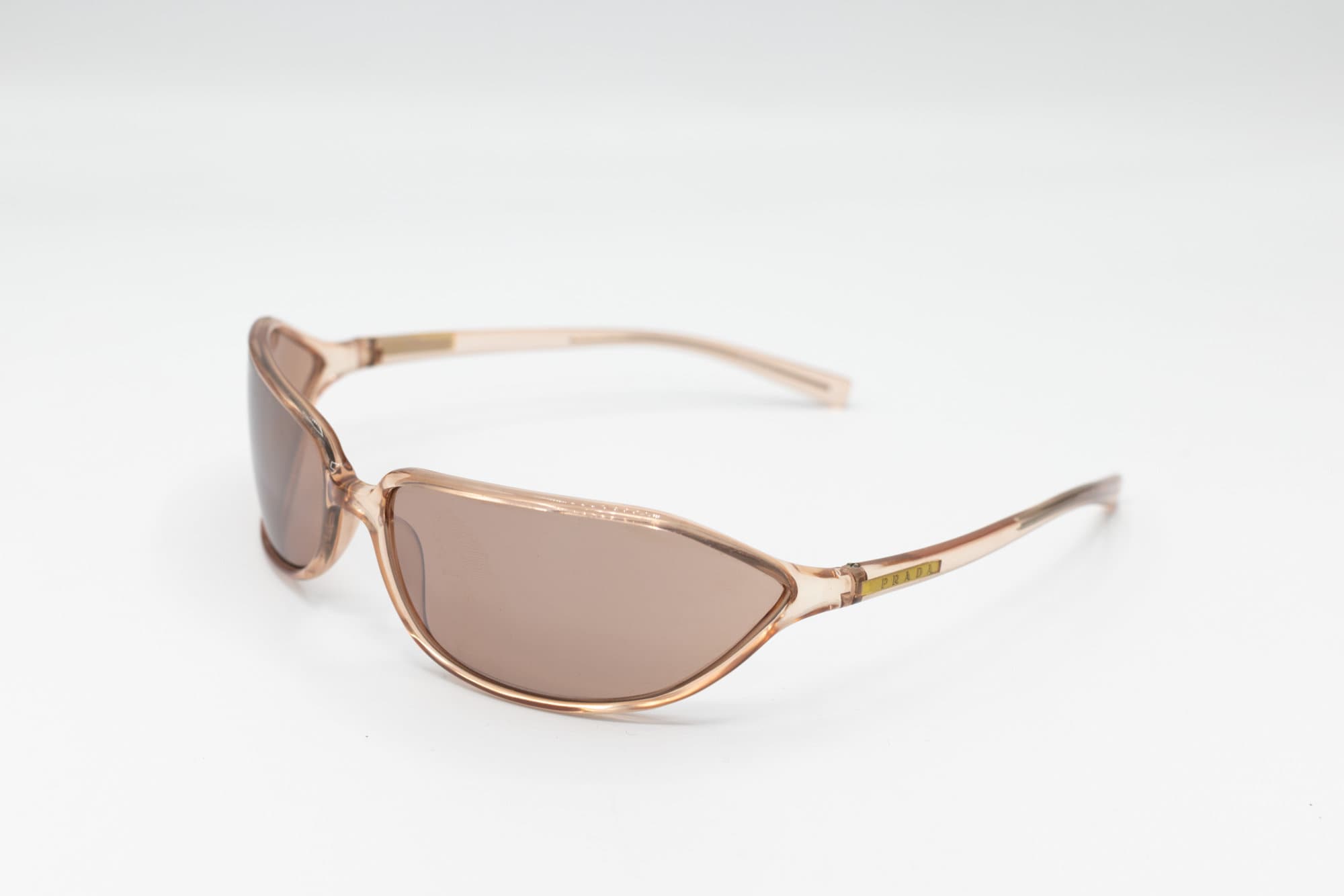 小物 2000s prada archive oval sunglasses 2000s PRADA 05E Oval Wrap Sunglasses Rose - Etsy