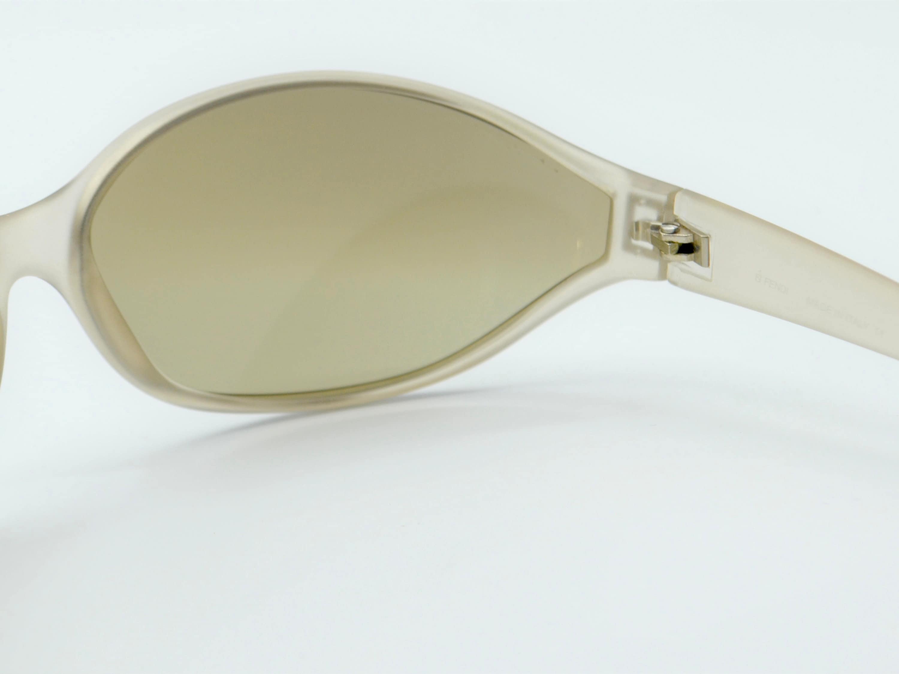 2000s FENDI Vintage Wrap Sunglasses Oval 7732 - Etsy