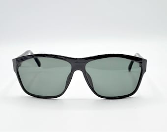 Dior squared vintage men&#39;s sunglasses 1990s oversized dark blue/black 2436