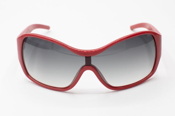 Dolce Gabban 2000s Shield Sunglasses DG 8035-b