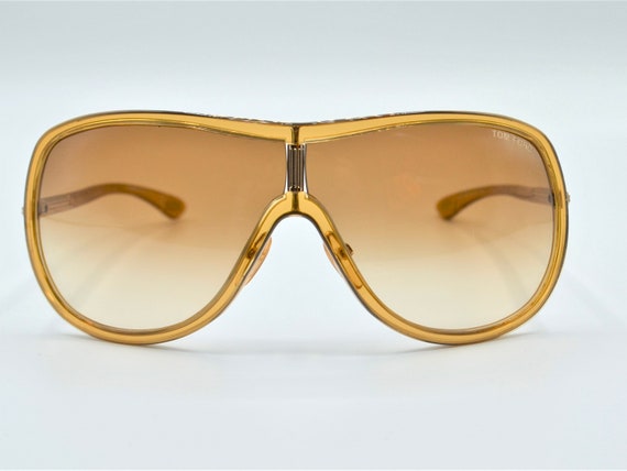 2000s shield sunglasses Tom Ford Andrea 54 - image 6