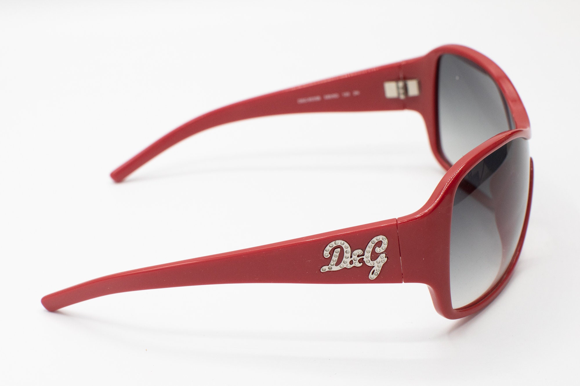 Dolce & Gabbana Sunglasses D & G Red Metal Aviator Stunners Unisex Sunglasses Dolce & Gabbana DG4537 - Mia Burton main image 3
