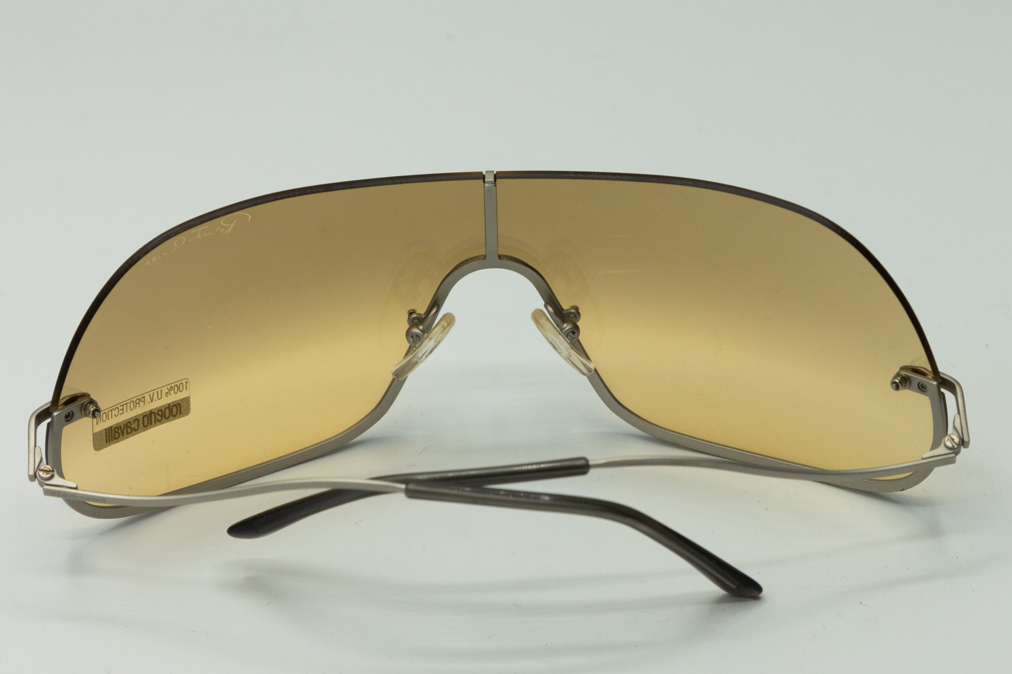 Cavalli Wrap Shield Sunglasses 2000s Rimless ECATONCHIRI Rc94s - Etsy