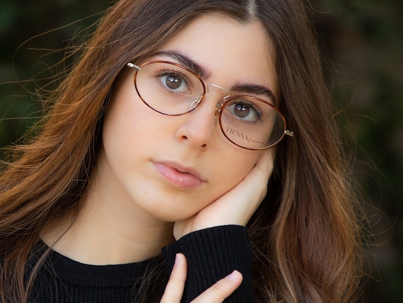 VIENNALINE メガネ　アンティーク VIENNALINE 90s Oval Vintage Eyeglasses Classic 1657 - Etsy