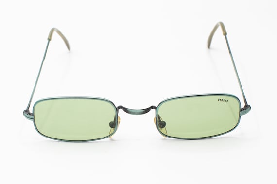 Vintage small sunglasses 2000s Versus Versace gre… - image 2