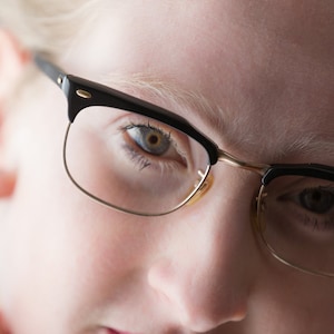 1950s vintage eyeglasses Viennaline browline