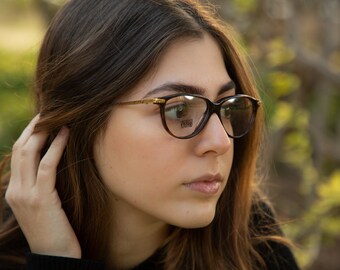 Ferre vintage eyeglasses 1990s squared tortoise GFF72