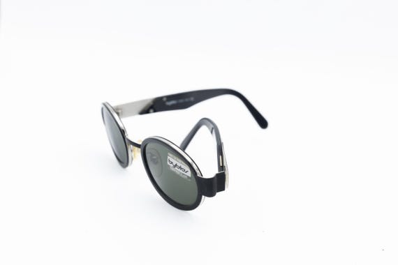 1990s BYBLOS B633/S Vintage Sunglasses Black Oval - Etsy