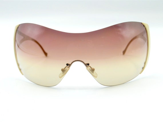 VERSACE vintage sunglasses women 2022 oversized vi