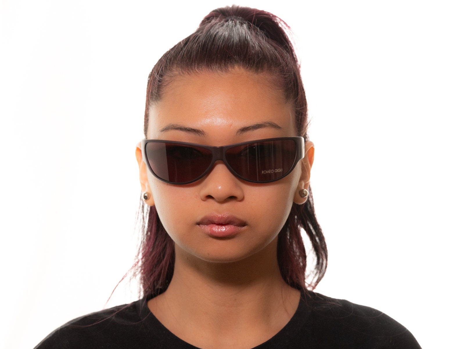 Y2K Sunglasses ROMEO GIGLI 58904, Wrap Red Frame - Etsy
