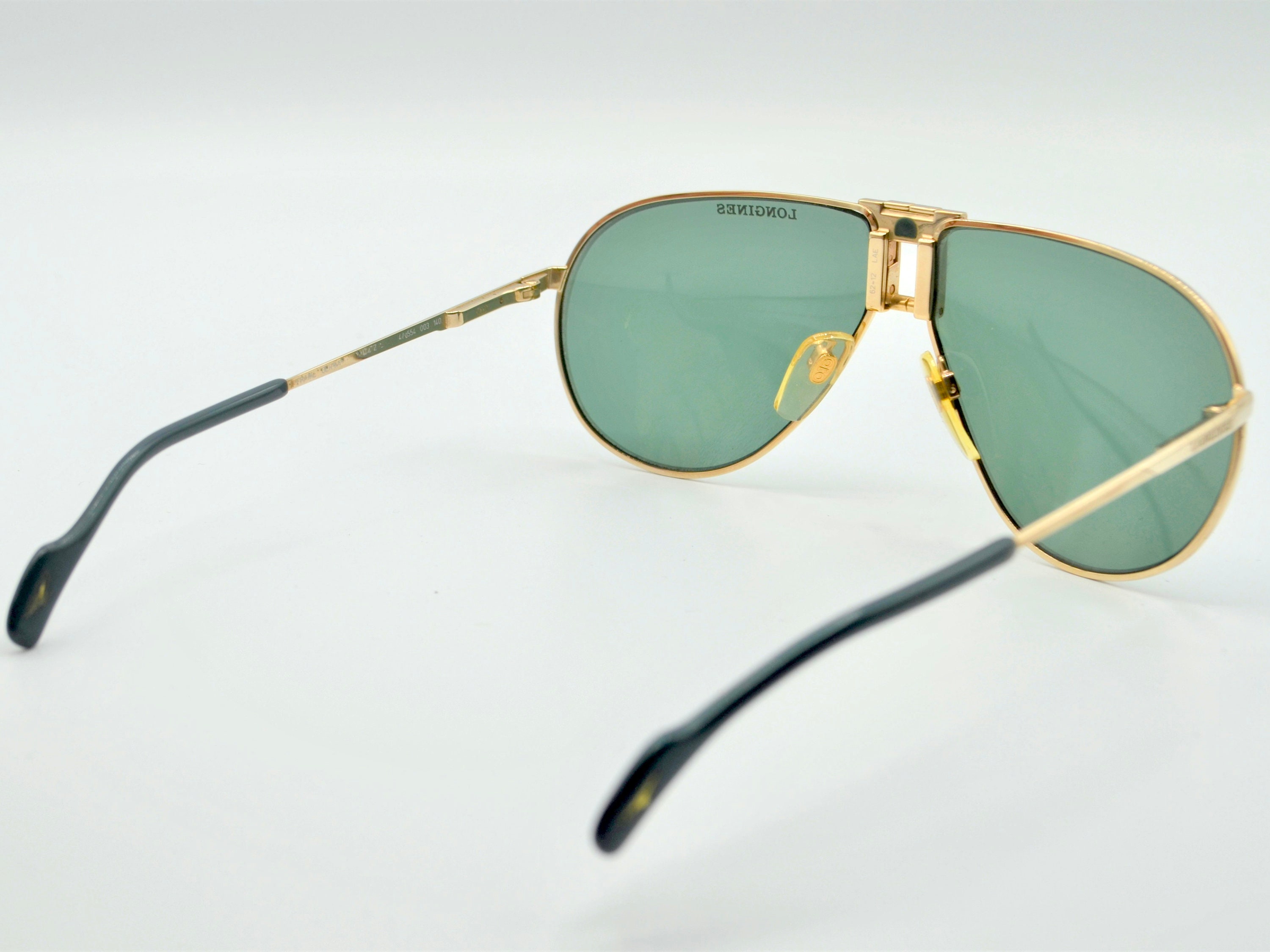 80s Aviator Vintage Men's Sunglasses Longines Iconic Gold Etsy — free download