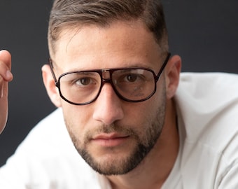 1980s METZLER vintage eyeglasses brown 668