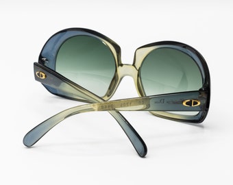 1980s DIOR 1205 Vintage Oversized Sunglasses Round - Etsy