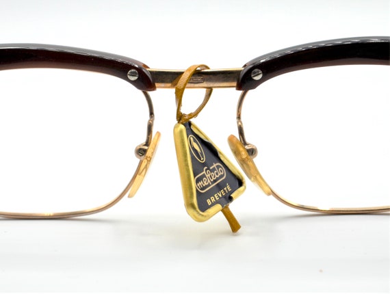 Persol Ratti 1960s vintage eyeglasses sleek browl… - image 9