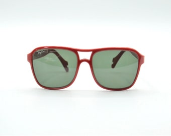 Ray Ban Bausch & Lomb CATS 2000s red sunglasses