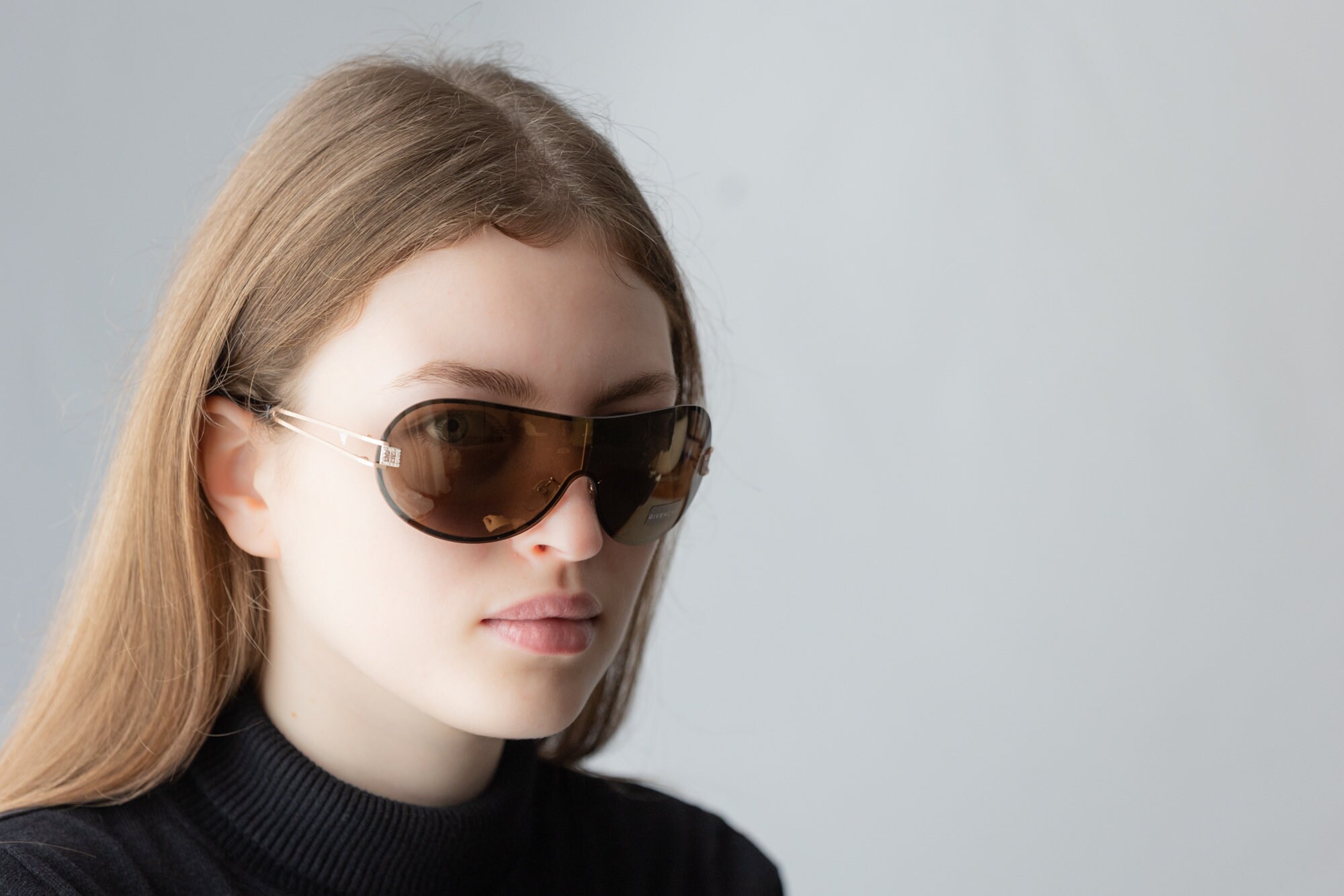 ジバンシー サングラス SGV 473G 61□61GIVENCHY Used Goggle glasses Givenchy Black in Plastic - 36413958