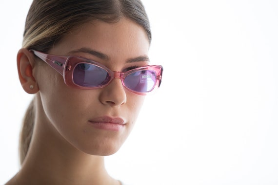 Vintage Moschino Pink Sunglasses Moschino Pink Sunglasses 90s Vintage Women main image 3