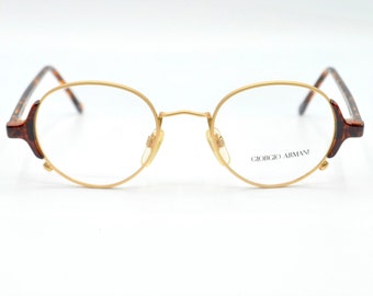 ヴィンテージ ジョルジオ アルマーニ べっ甲眼鏡 / レトロ