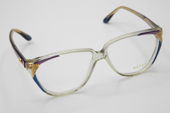 Gucci vintage eyeglasses women's 80s cat eye GG113 - image 4