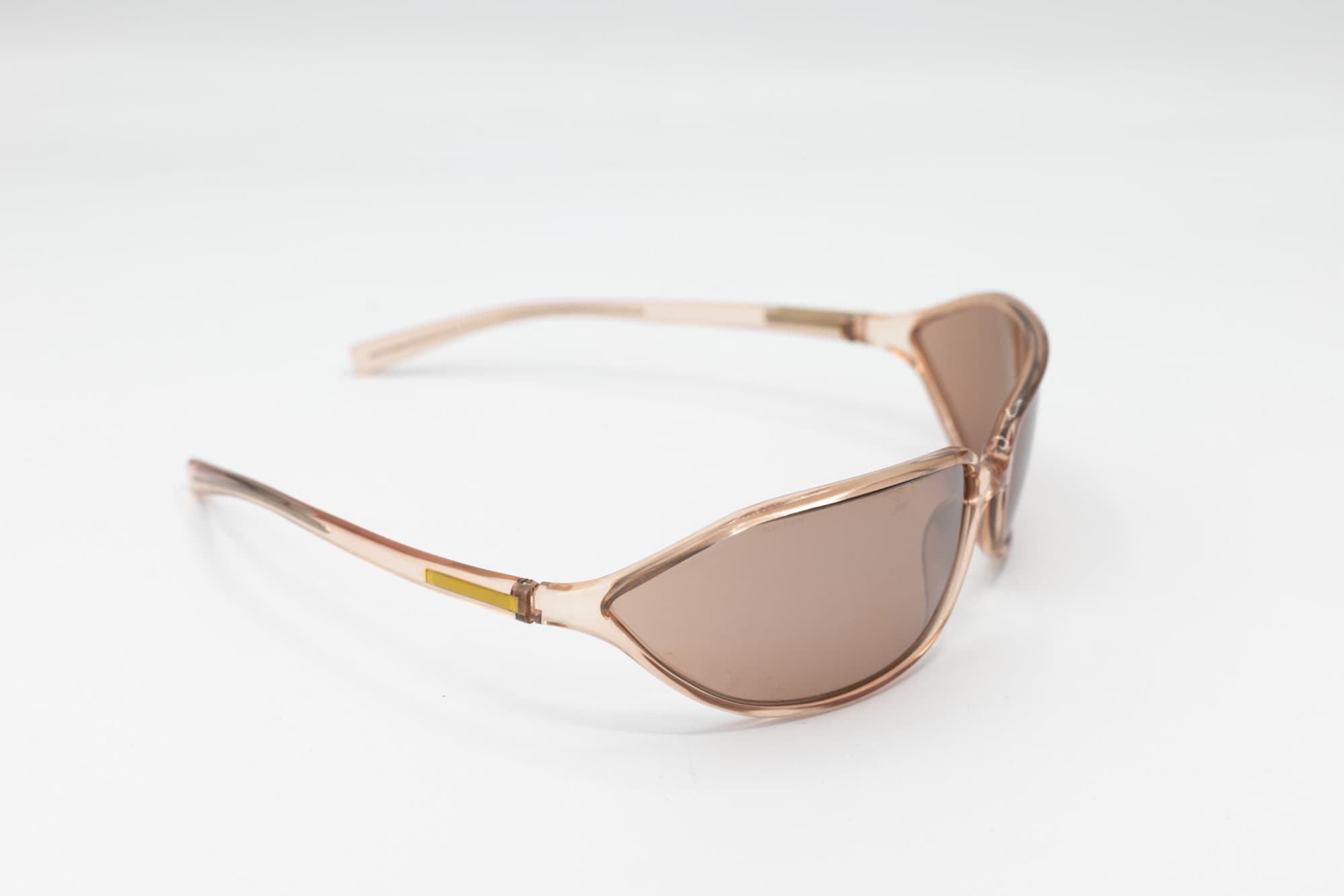 2000s PRADA 05E Oval Wrap Sunglasses Rose - Etsy