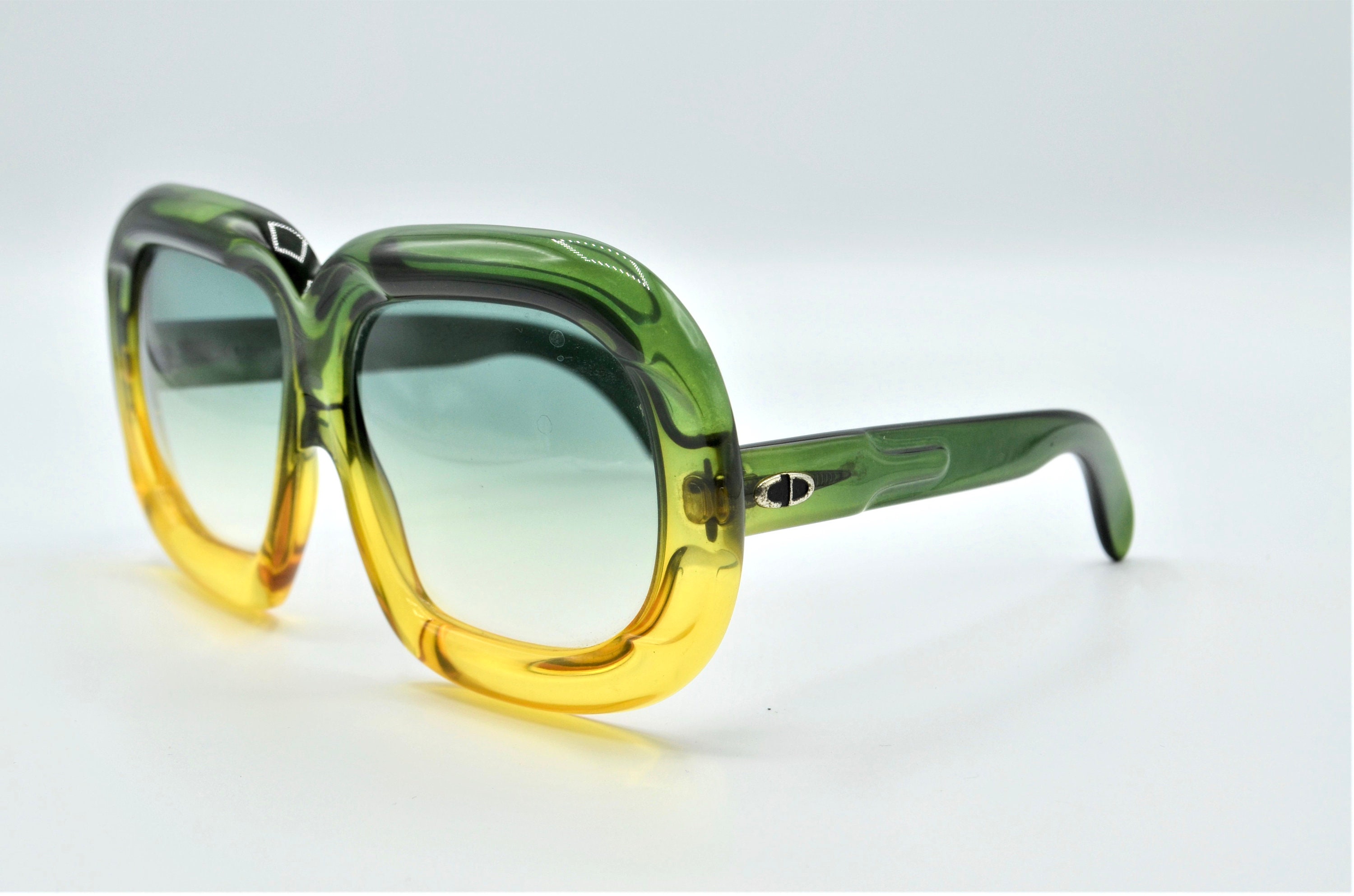 Christian Dior Oversized Vintage Rare Sunglasses From 1970s  display picture 2