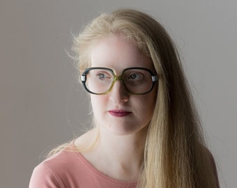 Gafas vintage Marwitz de los años 70, redondas, verdes, mod. 7310