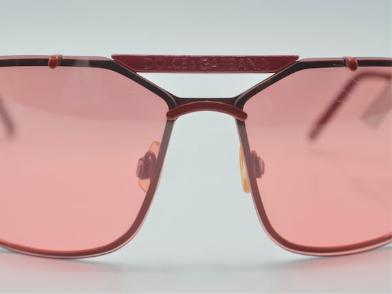 Dolce & Gabbana sunglasses red metal mod. DG 427s - image 8