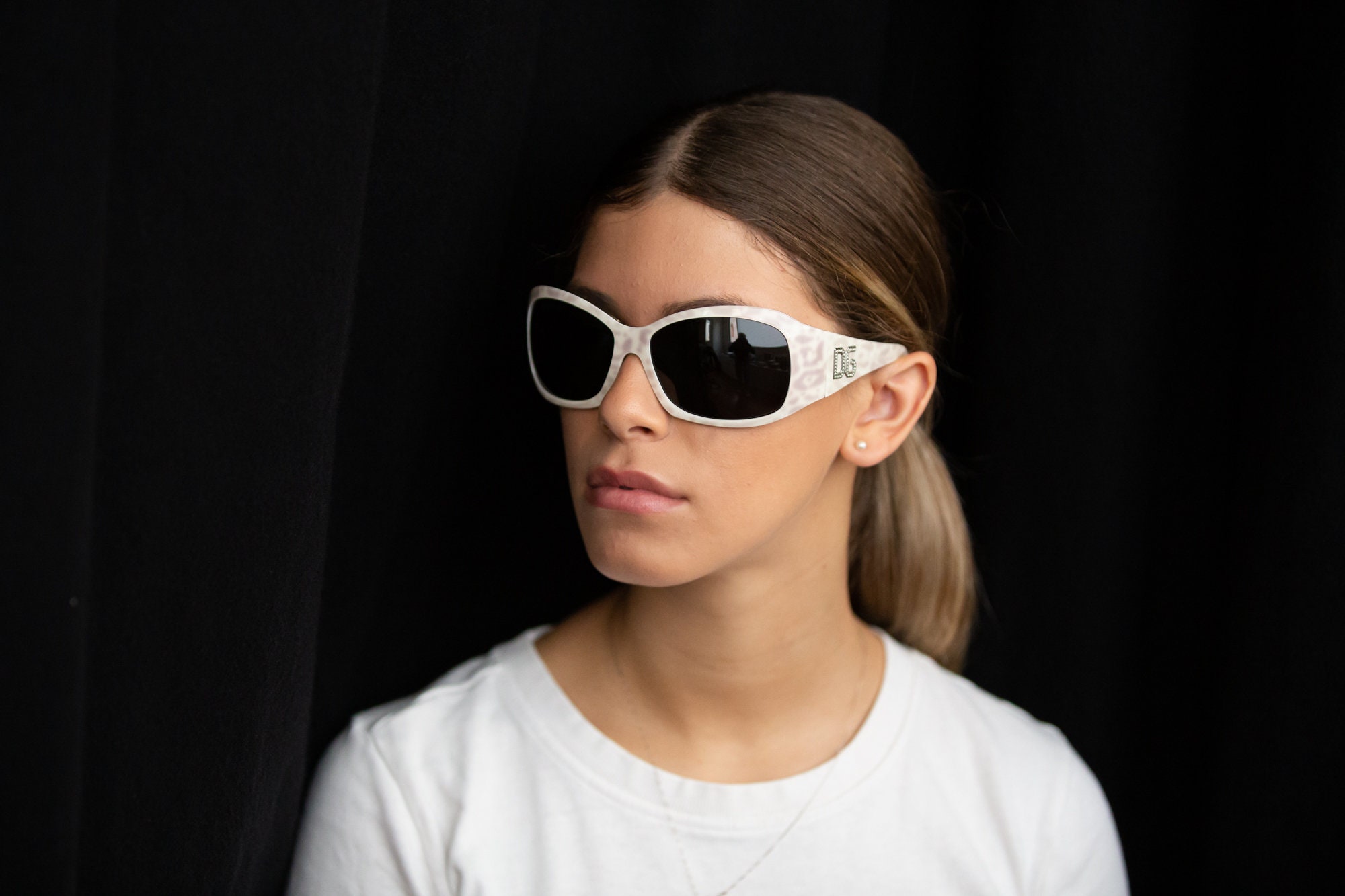 超美品!! DOLCE & GABBANA Y2K Gジャン レオパード柄 40 未使用品 ドルチェアンドガッバーナ デニムジャケット レオパード