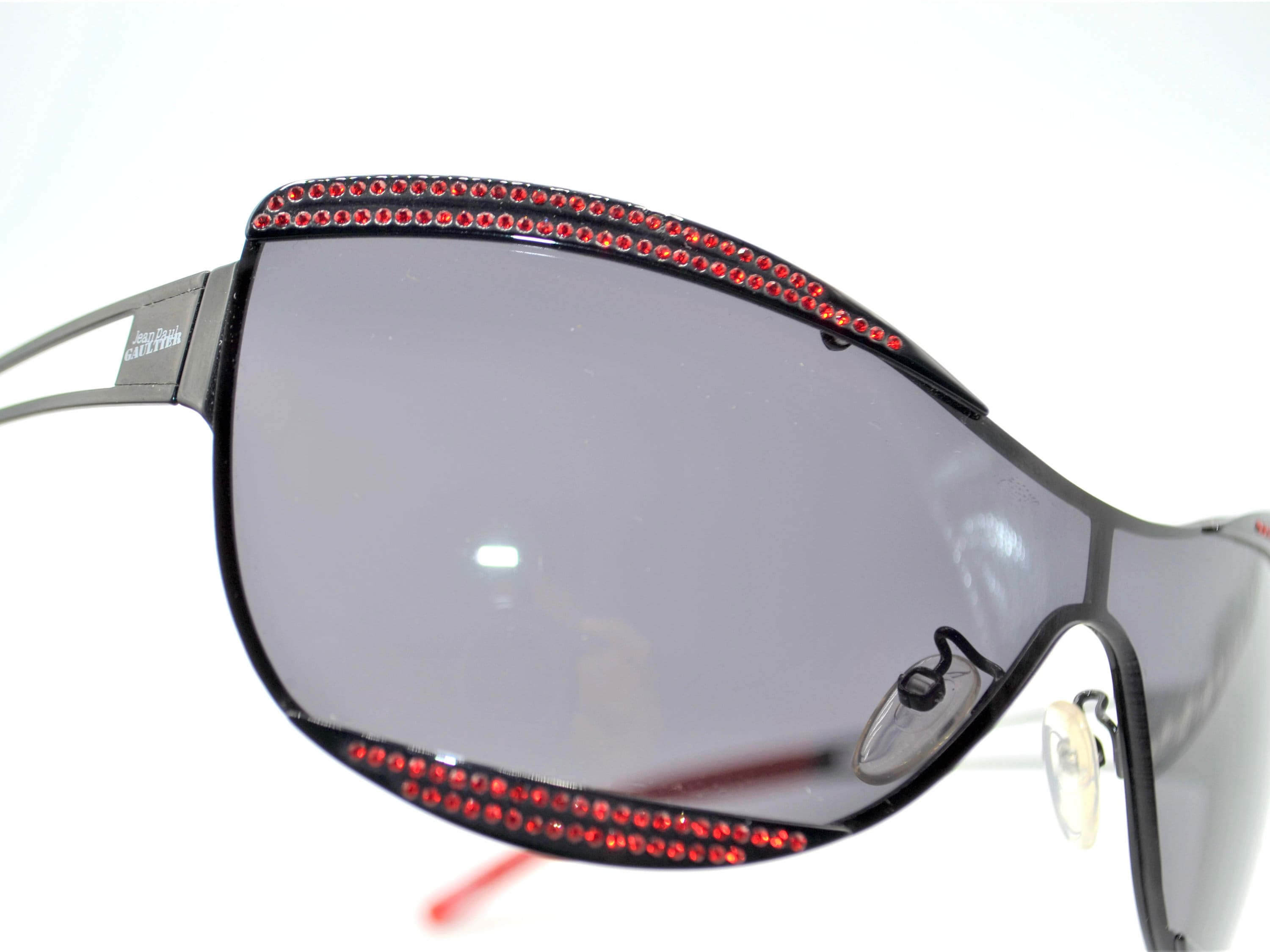 Jean Paul Gaultier 2000s Shield Wrap Sunglasses Women 036s - Etsy