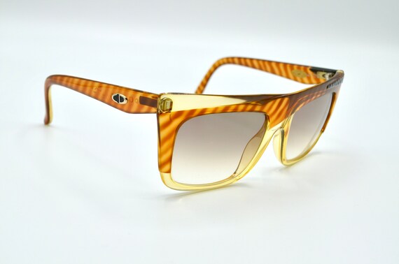 Vintage Dior squared sunglasses 80s woman 2400 - image 4